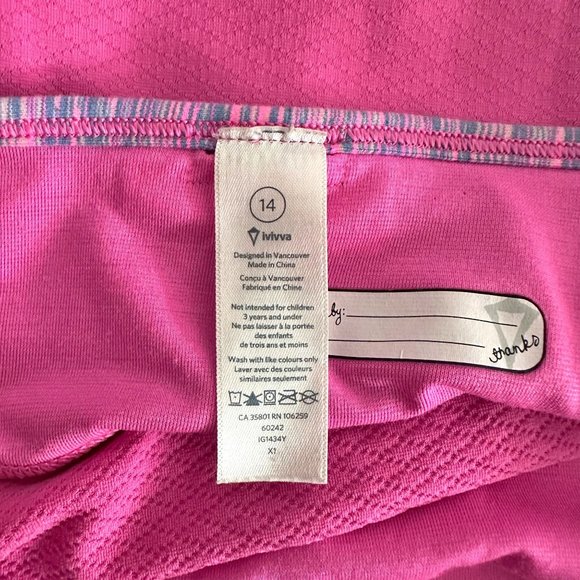 Ivivva Pink Purple Strappy Tank Top - Picture 6 of 9